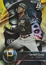 2023 Bowman Platinum Base Set Oneil Cruz #45 card