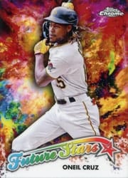 2023 Topps Chrome Future Stars Oneil Cruz #FS-7 card