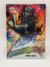 2023 Topps Chrome Update Future Stars Autographs Oneil Cruz #FSA-OC card