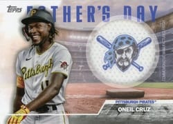 2023 Topps Father's Day Commemorative Team Patches Oneil Cruz #FD-OC card
