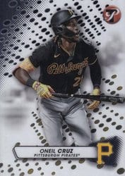 2023 Topps Pristine Base Set Oneil Cruz #79 card