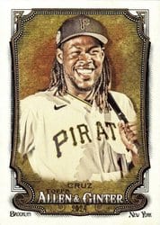 2024 Topps Allen & Ginter Base Set Oneil Cruz #55 card