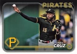 2024 Topps Japan Edition Base Set Oneil Cruz #30 card