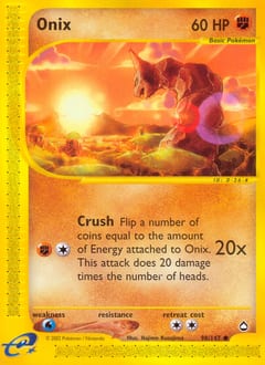 Aquapolis Onix #98 card
