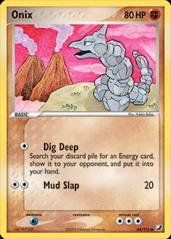 Unseen Forces Onix #65 card