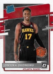 2020-21 Donruss Optic Base Set Onyeka Okongwu #156 card
