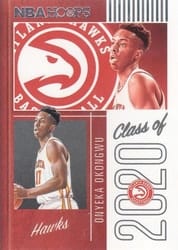 2020-21 Hoops Class of 2020 Onyeka Okongwu #15 card