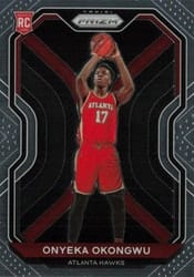 2020-21 Panini Prizm Base Set Onyeka Okongwu #260 card