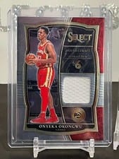 2020-21 Panini Select Draft Selections Memorabilia Onyeka Okongwu #DS-ONY card