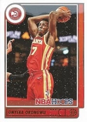 2021-22 Hoops Winter Base Set Onyeka Okongwu #198 card