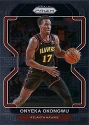 2021-22 Panini Prizm Base Set Onyeka Okongwu #75 card