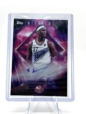 2025-26 Topps Midnight Dark Matter Autographs Onyeka Okongwu #DMA-OO card