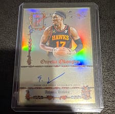 2025-26 Topps Signature Class Manuscripts Onyeka Okongwu #MS-OO card