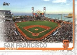 2019 Topps Base Set Oracle Park #616 card