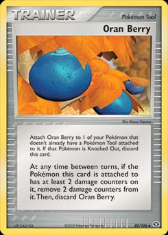 Emerald Oran Berry #80 card