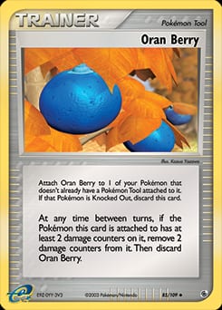 Ruby & Sapphire Oran Berry #85 card