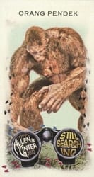 2022 Topps Allen & Ginter Mini Still Searching Orang Pendek #SS-8 card