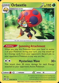 Lost Origin Orbeetle #20 card