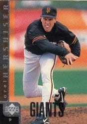 1998 Upper Deck Base Set Orel Hershiser #720 card