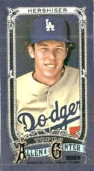 2025 Topps Allen & Ginter Mini Chrome Orel Hershiser #44 card