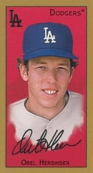 2025 Topps T205 Base Set Orel Hershiser card