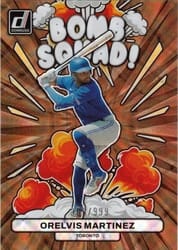 2023 Donruss Bomb Squad Orelvis Martinez #BS5 card