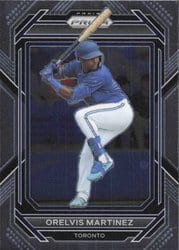 2023 Panini Prizm Base Set Orelvis Martinez #116 card