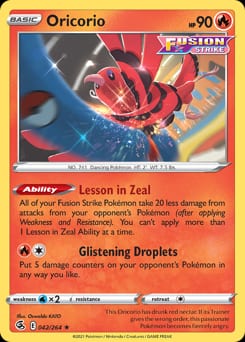 Fusion Strike Oricorio #42 card
