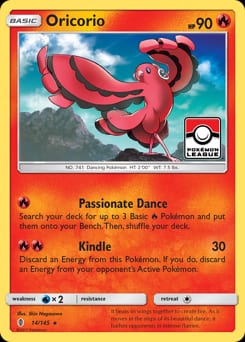 Guardians Rising Oricorio #14 card