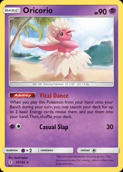 Guardians Rising Oricorio #55 card