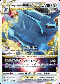 Astral Radiance Origin Forme Dialga VSTAR #114 card