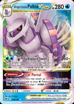 Astral Radiance Origin Forme Palkia VSTAR #40 card