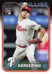 2024 Topps Base Set Orion Kerkering #520 card