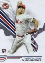 2024 Topps Pristine Base Set Orion Kerkering #125 card