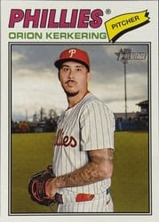 2026 Topps Heritage Base Set Orion Kerkering #300 card