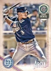 2018 Topps Gypsy Queen Base Set Orlando Arcia #248 card