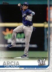 2019 Topps Base Set Orlando Arcia #272 card