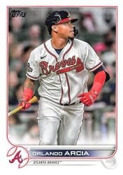 2022 Topps Update Base Set Orlando Arcia #US169 card