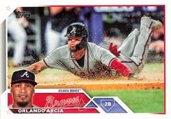 2023 Topps Update Base Set Orlando Arcia #US234 card