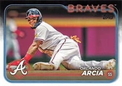 2024 Topps Base Set Orlando Arcia #88 card