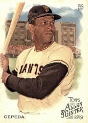2019 Topps Allen & Ginter Base Set Orlando Cepeda #397 card