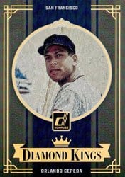 2024 Donruss Diamond Kings Orlando Cepeda #13 card
