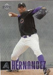2006 Upper Deck Base Set Orlando Hernandez #509 card