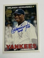 2025 Topps Archives Fan Favorite Autographs 1967 Orlando Hernandez #67FFA-OH card