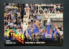 1995-96 Collector's Choice Base Set Orlando Magic vs. Indiana Pacers #362 card