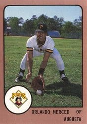 1988 ProCards Base Set Orlando Merced #364 card