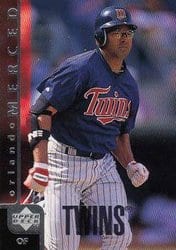 1998 Upper Deck Base Set Orlando Merced #695 card