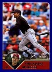 2003 Topps Base Set Orlando Merced #54 card
