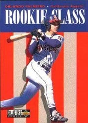 1996 Collector's Choice Base Set Orlando Palmeiro #37 card