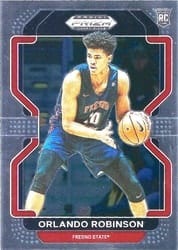 2022 Panini Prizm Draft Picks Base Set Orlando Robinson #66 card
